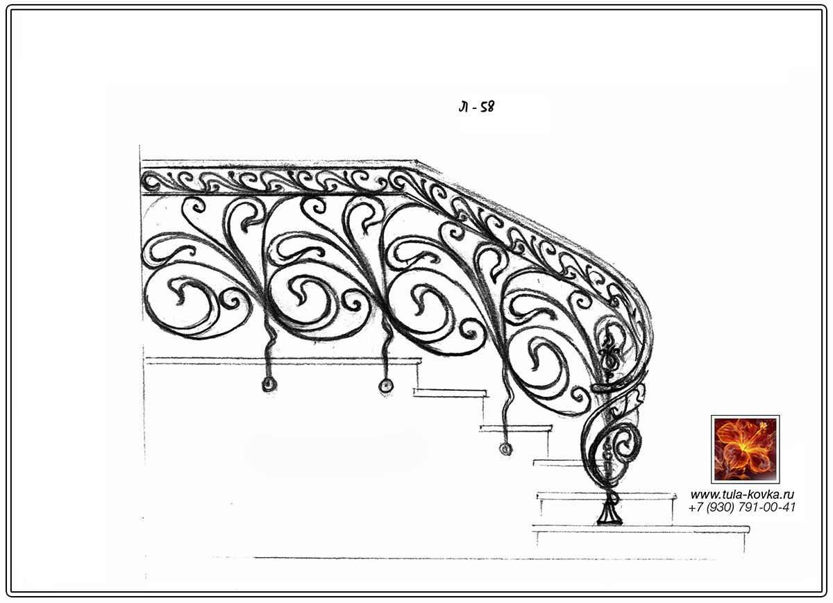 Рисунок кованые изделия